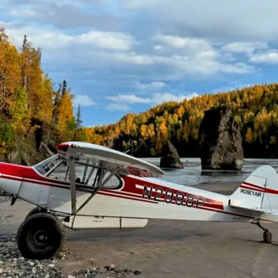 Rosey Air Anchorage Charter Plane - Piper Supercub